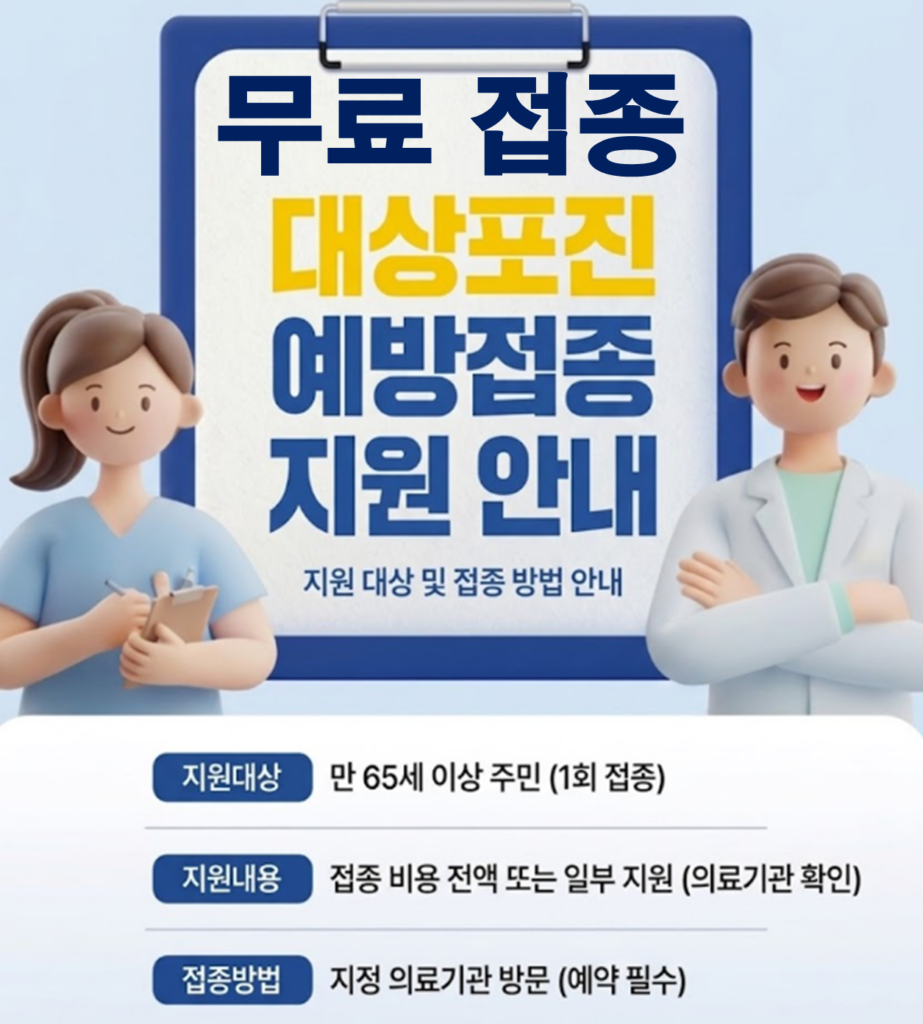 대상포진 보건소 접종 가격 및 저렴한 병원